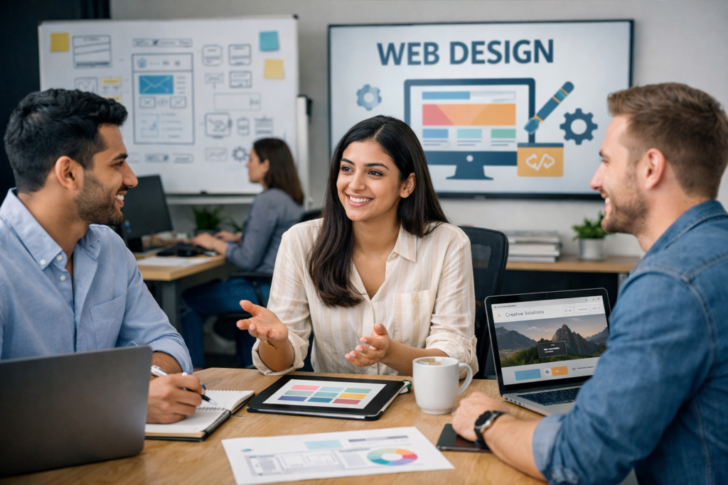 professional web design service